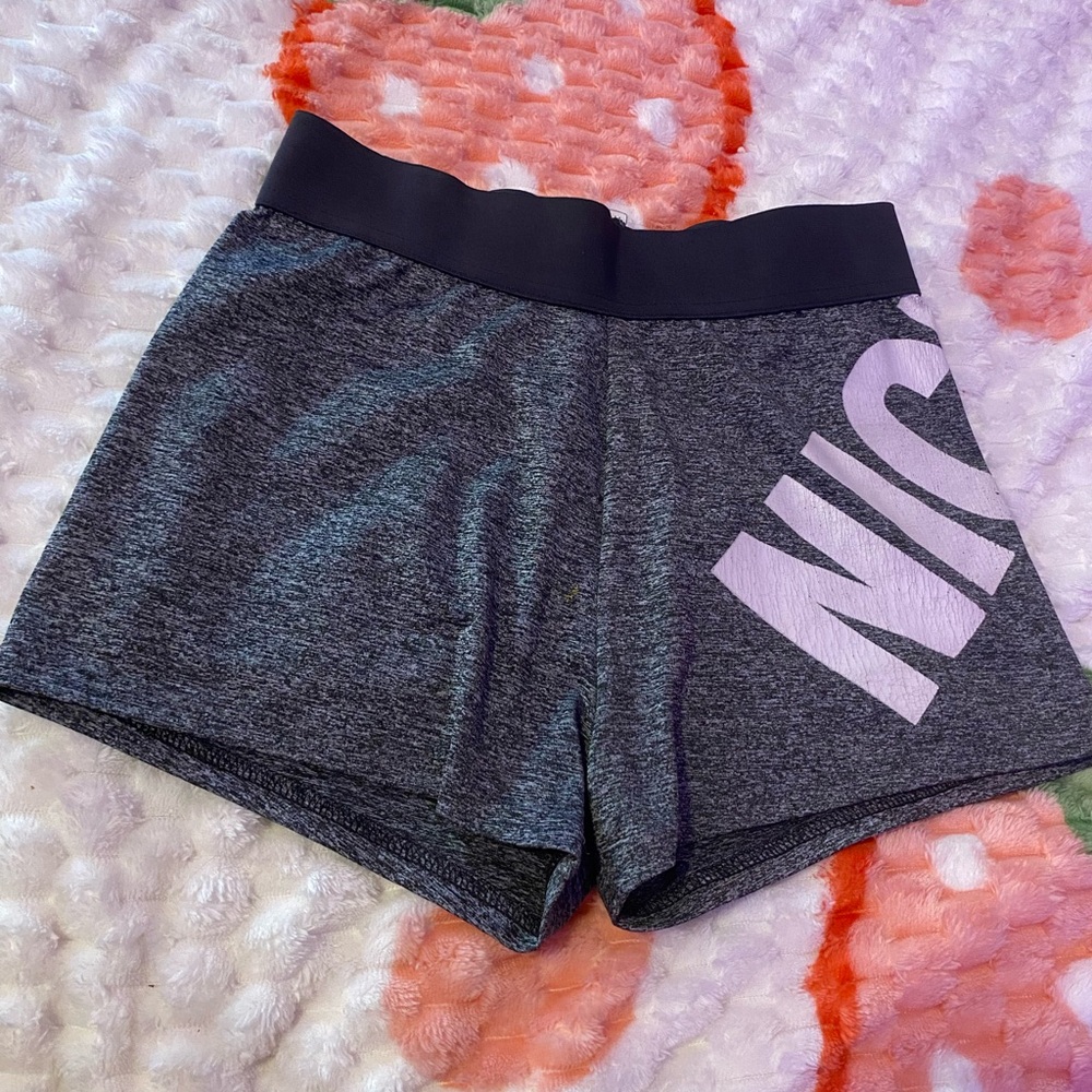 SHEIN Gray and Black Athletic Shorts